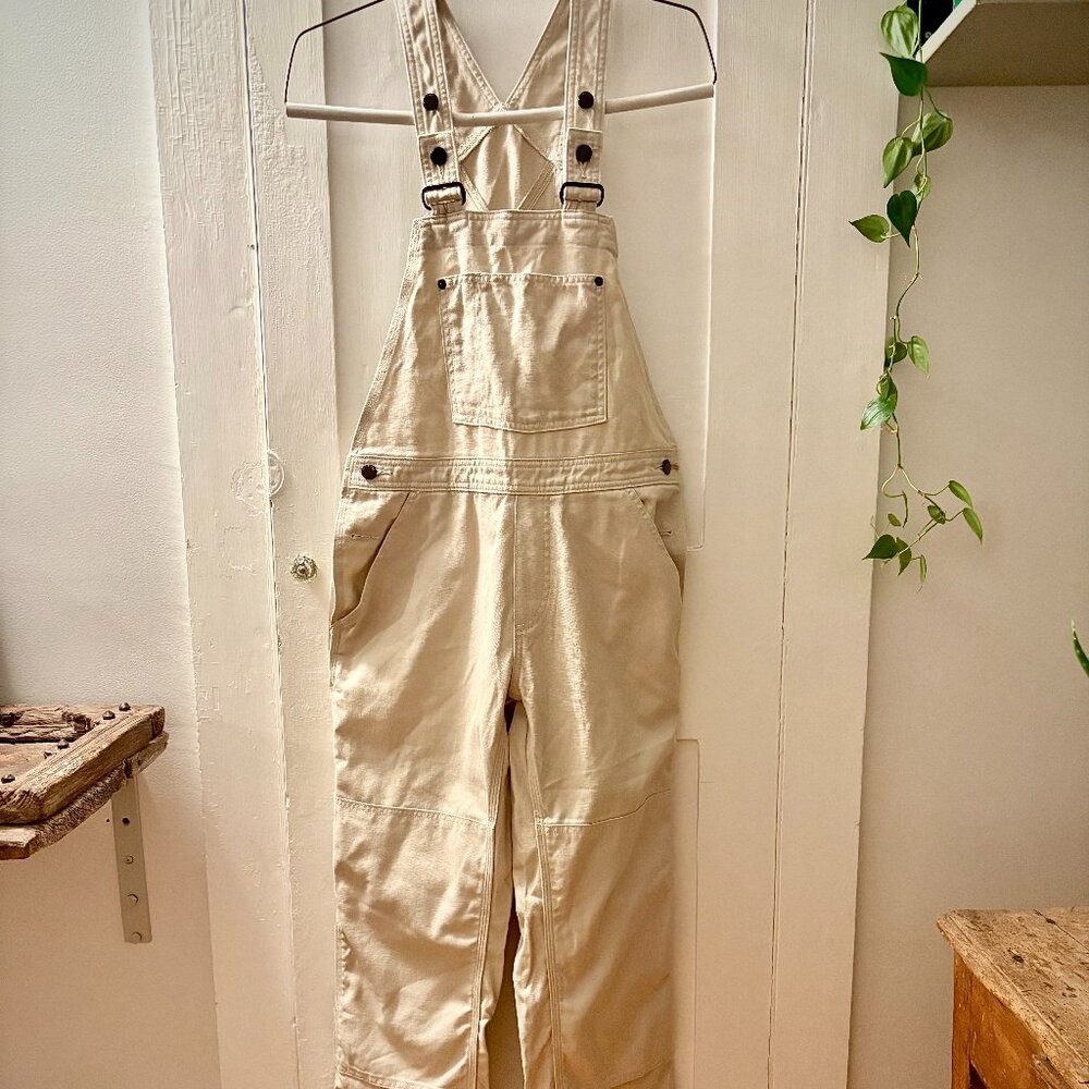 Patagonia Outdoor All Seasons Hemp Canvas Bib Overalls Size Small